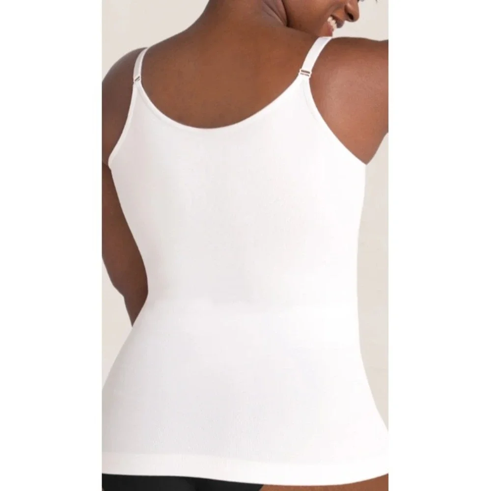Shapermint All Day‎ Every Day Scoop Neck Cami White 2XL